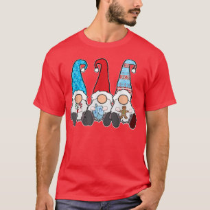 T-shirt Joyeux Noël Chrismukkah et Hanoukka Gnomes T-
