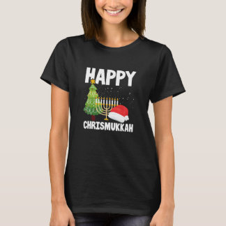 T-shirt Joyeux Noël Chrismukkah Et Religion Hanoukka