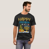 T-shirt Joyeux Noël de Chrismukkah Funny Hanoukka (Devant entier)