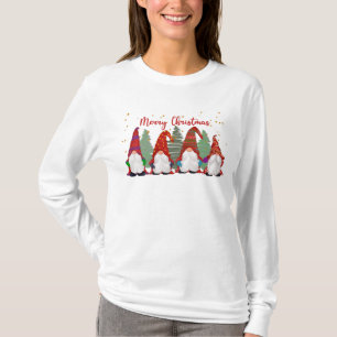T-shirt Joyeux Noël De La Famille Gnome