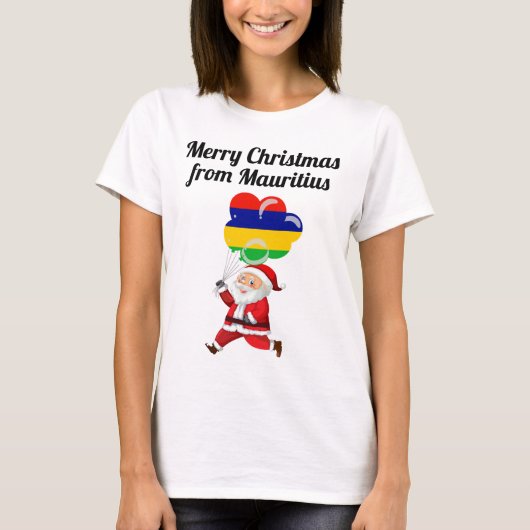 T-shirt Joyeux Noël de Maurice (Devant)