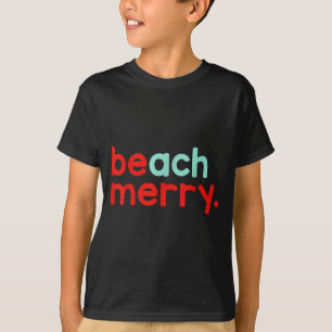 T-shirt Joyeux Noël de plage