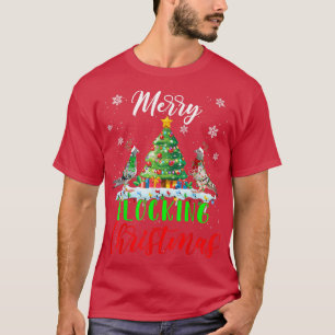 T-shirt Joyeux Noël de troupeau drôle de Noël Renne Père N
