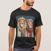 T-shirt Joyeux Noël des Lions (Devant)