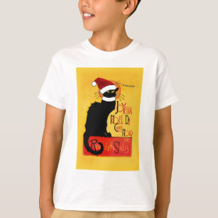 T-shirt Joyeux Noël Du Conversation Noir