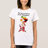 T-shirt Joyeux Noël du Zimbabwe (Devant)