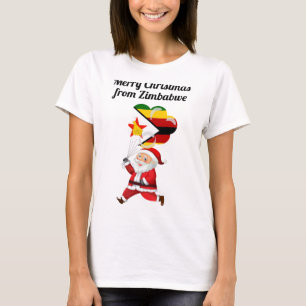 T-shirt Joyeux Noël du Zimbabwe