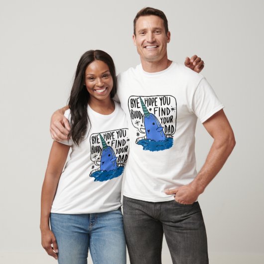 T-shirt Joyeux Noël-Elf Bye-Buddy-Hope-You-Find Your D (Unisexe)