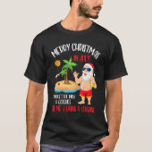 T-shirt Joyeux Noël En Juillet Oubliez Le Lait Les Cookies (Devant)