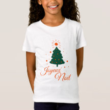 Joyeux Noël en rouge : sapin classique et joyeux