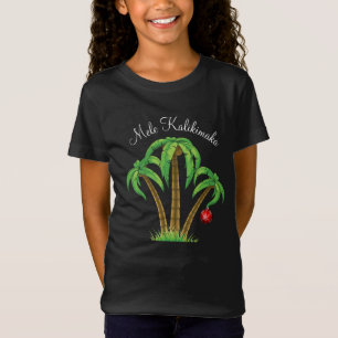T-Shirt Joyeux Noël Enfants Chemise-Mele Kalikimaka