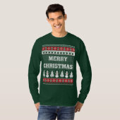 T-shirt Joyeux Noël et Bonne Année ! (Devant entier)