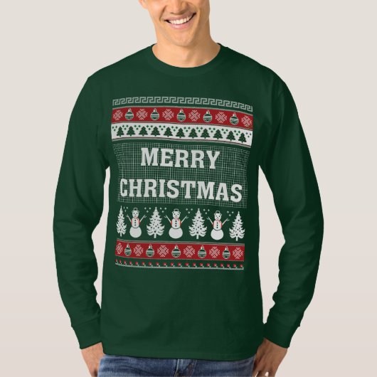 T-shirt Joyeux Noël et Bonne Année ! (Devant)