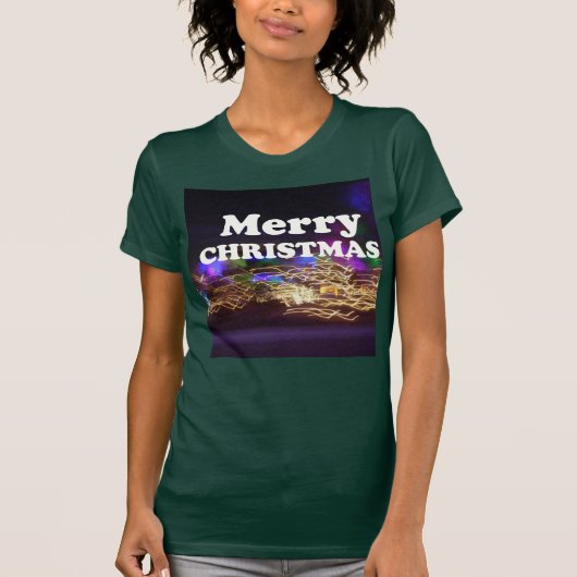 T-shirt Joyeux Noël et bonnes voeux de Nouvel An (Devant)