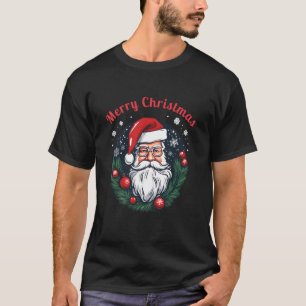 T-shirt Joyeux Noël Festif du Père Noël