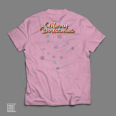 T-shirt Joyeux Noël Flocons Classique