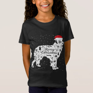 T-Shirt Joyeux Noël Frontière Collie Chien Noël
