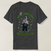 T-shirt Joyeux Noël Funny Gnome stoner Gnome (Design devant)