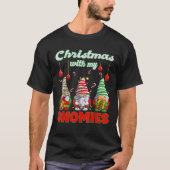 T-shirt Joyeux Noël Gnome avec mes Gnomes (Devant)