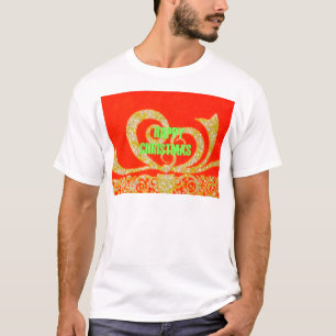 T-shirt Joyeux Noël Golden Red Snowflex.jpg