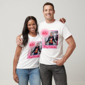 T-shirt Joyeux Noël Gradient moderne Ajouter un texte phot (Unisexe)