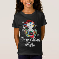 Joyeux Noël Heifers Buffalo Plaid Farm Animaux