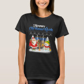 T-shirt Joyeux Noël juif Chrismukkah Hanoukka (Devant)