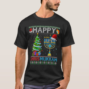 T-shirt Joyeux Noël juif Chrismukkah Hanoukka Chanuk