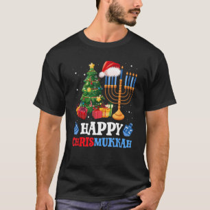 T-shirt Joyeux Noël juif Chrismukkah Hanoukka Chanuk