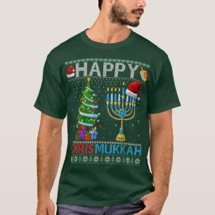 T-shirt Joyeux Noël juif Chrismukkah Hanoukka Chanuk