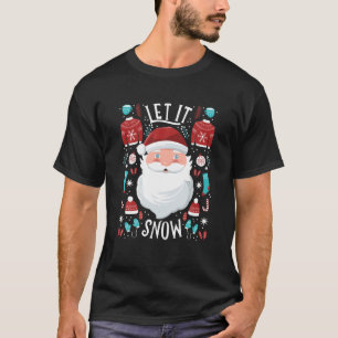 T-shirt Joyeux Noël Laisser Neige