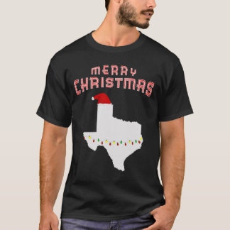 T-shirt Joyeux Noël le Texas avec le cadeau de pyjama de