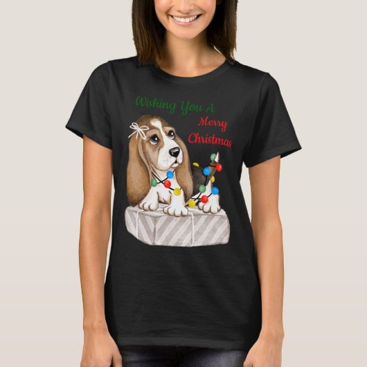T-shirt Joyeux Noël les filles (Devant)