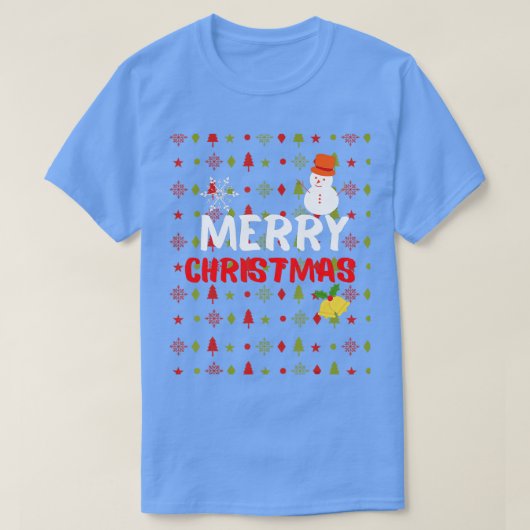 T-shirt Joyeux Noël Noël (Design devant)