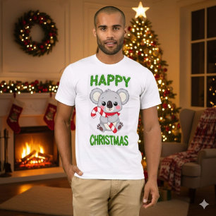 T-shirt Joyeux Noël Ourson Koala Mignon