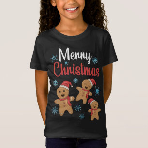 T-Shirt Joyeux Noël pain d'épices Noël Noël Cookies