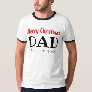 T-shirt Joyeux Noël papa famille