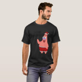 T-shirt Joyeux Noël Patrick Star (Devant entier)