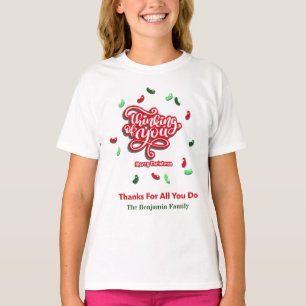 T-shirt Joyeux Noël Penser De Vous Personnellement