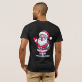 T-shirt Joyeux Noël Père Noël (Dos entier)