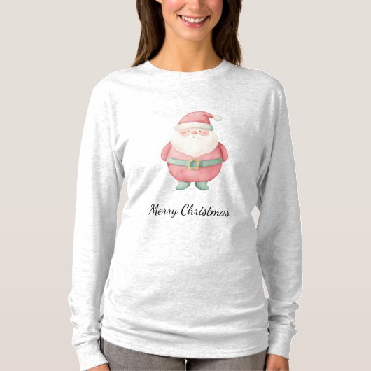 T-shirt Joyeux Noël Père Noël (Devant)