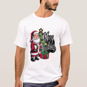 T-shirt Joyeux Noël Père Noël (Devant)