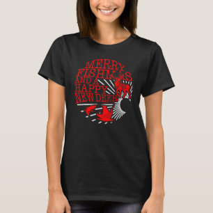 T-shirt Joyeux Noël Poissonnerie Merry Christmas Nouvel An