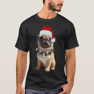 T-shirt Joyeux Noël Puggy