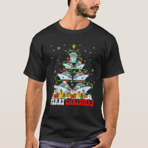 T-shirt Joyeux Noël Reindeer Elf Père Noël Cruise Ships Xm