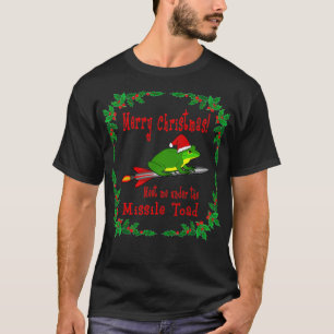 T-shirt Joyeux Noël Rencontrez-Moi Sous Le Pul De Missile