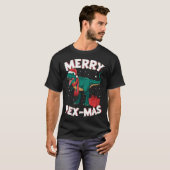 T-shirt Joyeux Noël Rex-Mas (Devant entier)