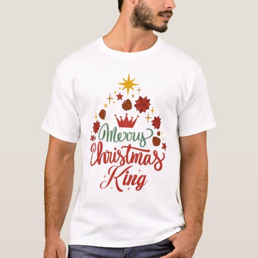 T-shirt Joyeux Noël Roi (Devant)