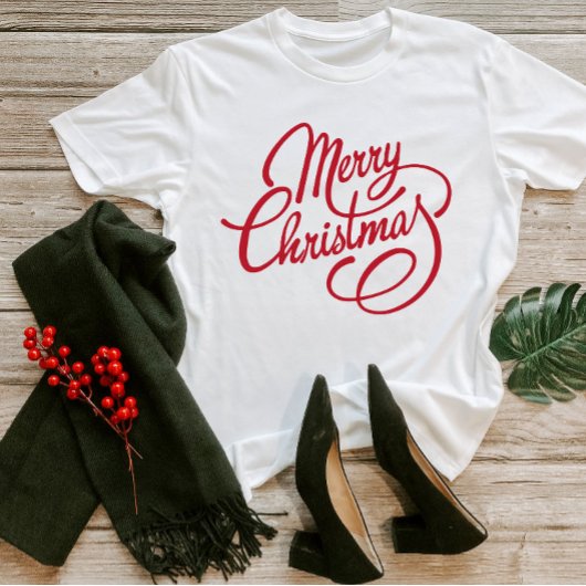T-shirt Joyeux Noël Rouge Noël Joyeux Noël 2023
