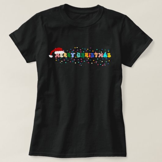 T-shirt Joyeux Noël, santa claus, noël x masse (Design devant)
